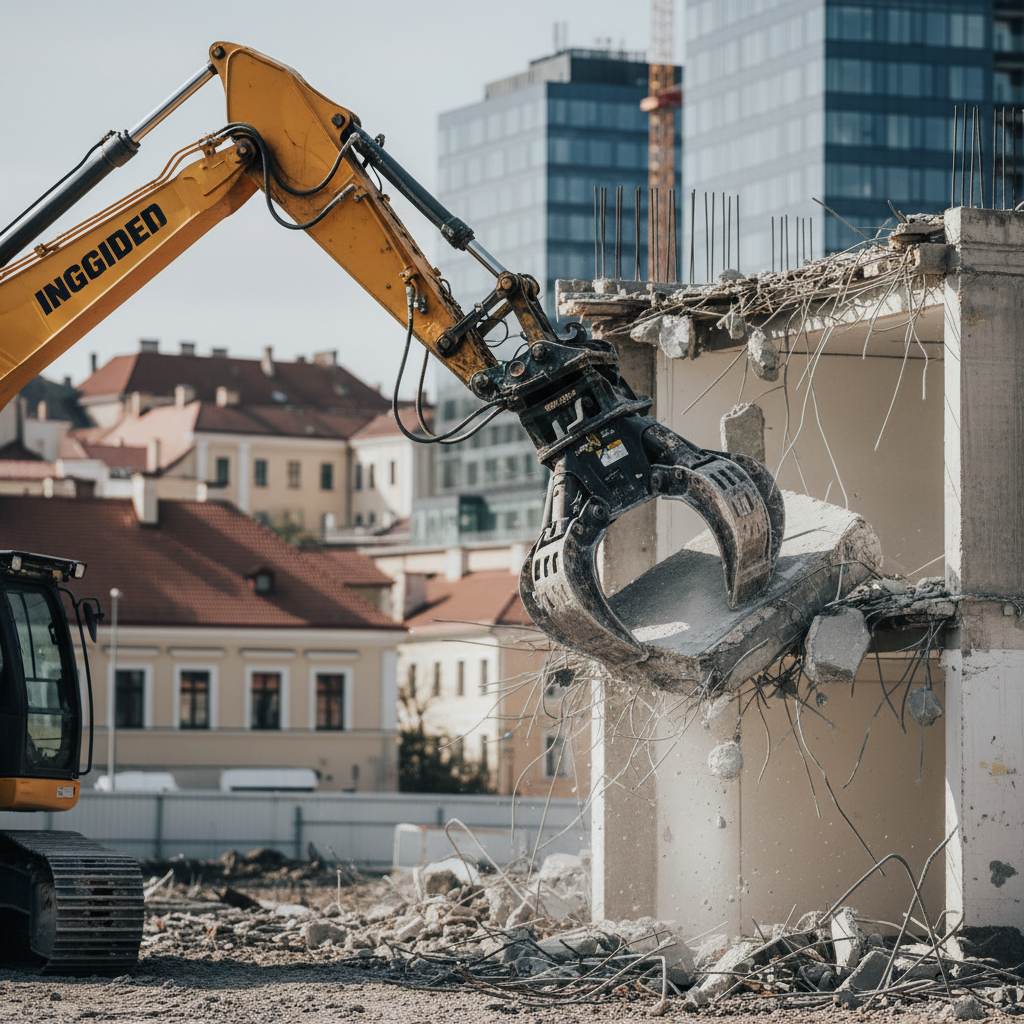 Griovimo technika Vilniuje darbų metu