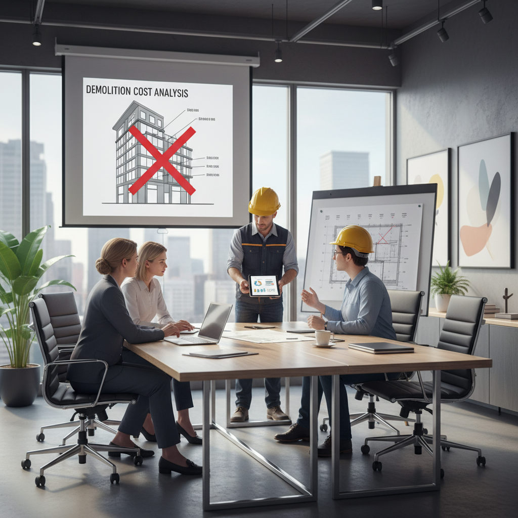 Konsultacija dėl griovimo darbų kainos