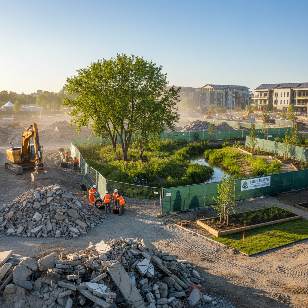 Namo griovimo pabaiga ir gamtos apsaugos veiksmai